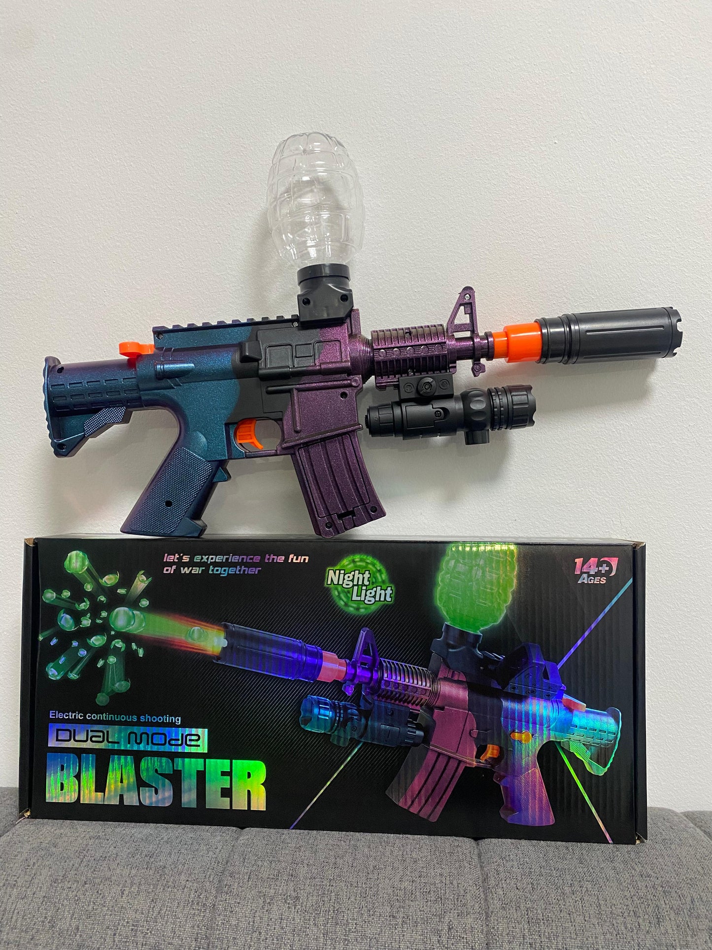 Gray helmet for bikers